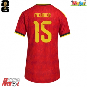 Bélgica Thomas Meunier #15 Primera Equipación Mujer Mundial 2026 Manga Corta